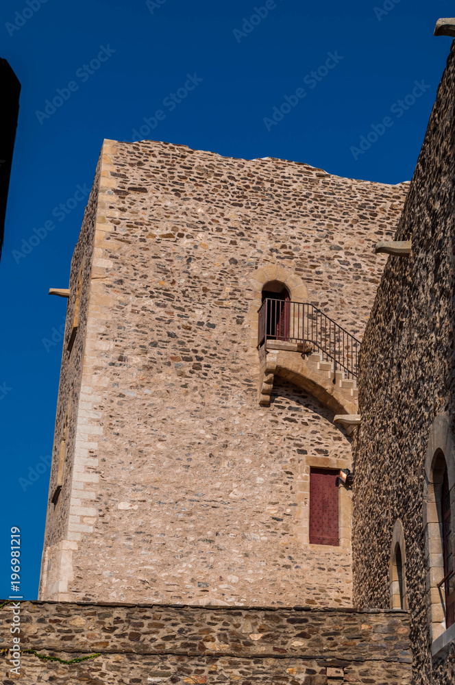 Château Royal de Collioure, côte vermeille, France.