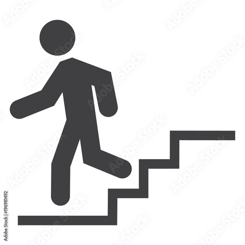 Down stairs icon