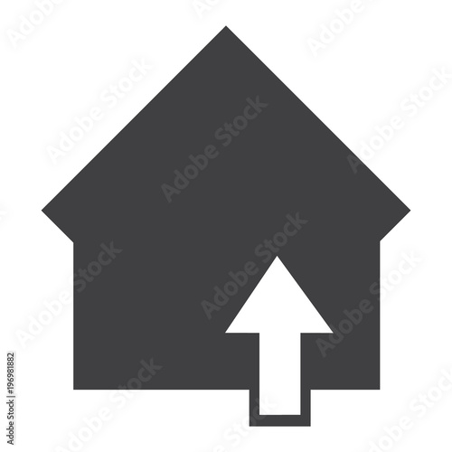 Home icon vector