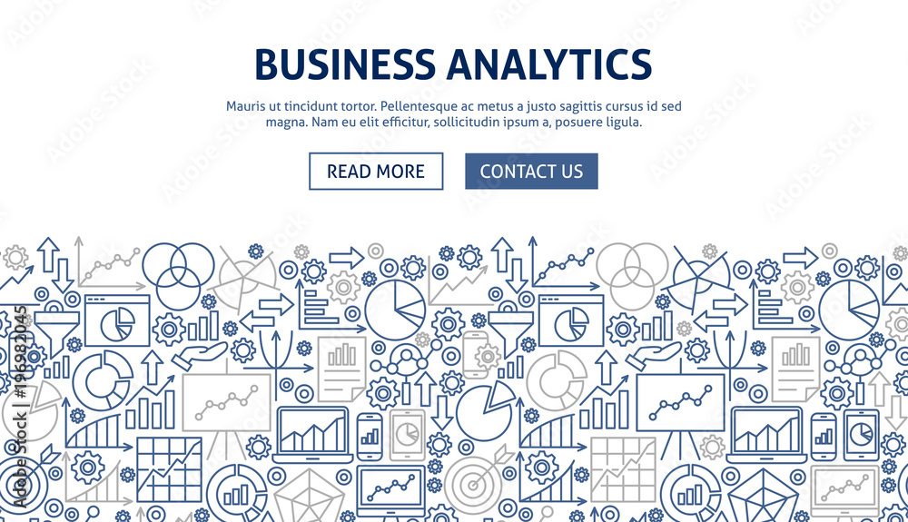 Business Analytics Banner Design
