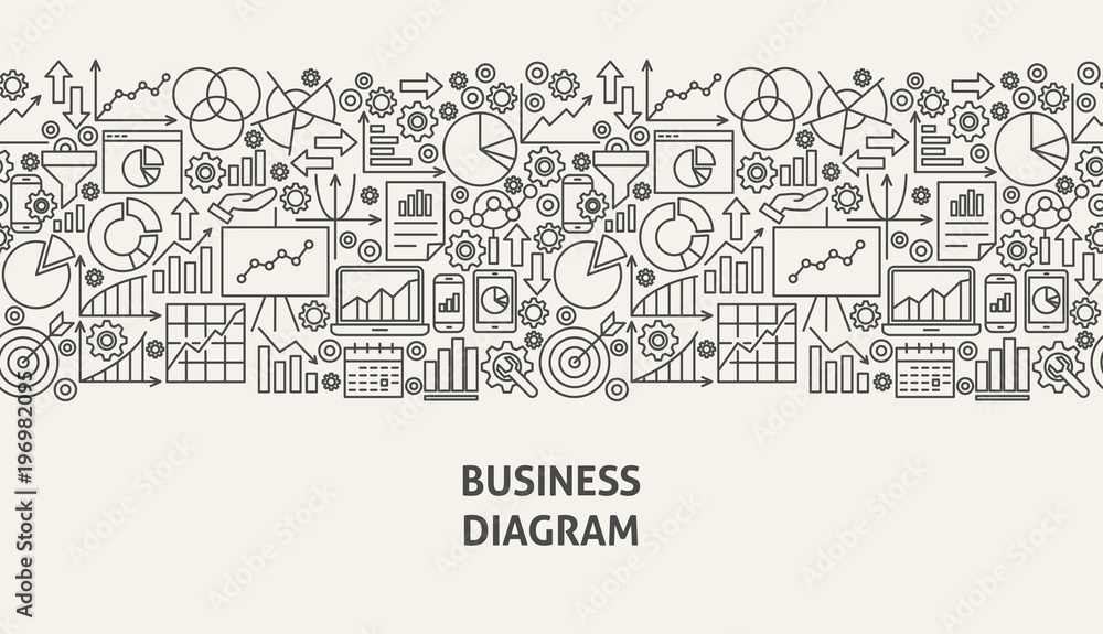 Business Diagram Banner Concept Business Diagram Banner Concept