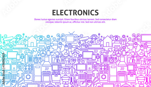 Electronics Web Concept