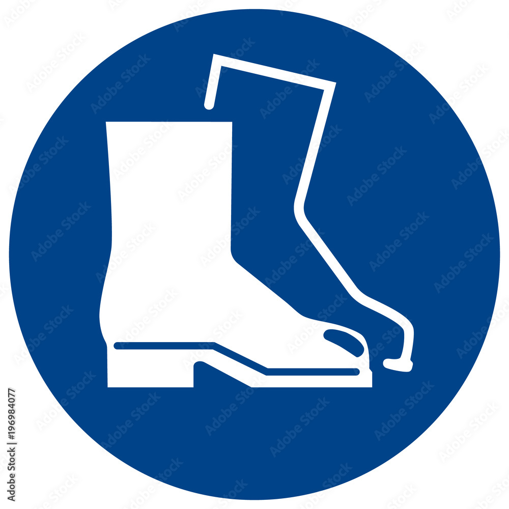 Wear protective footwear Wear protective footwear