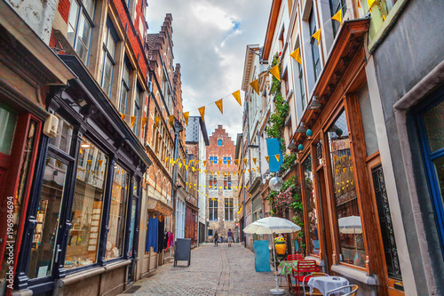 Street of Gent, Belgium photo