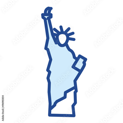 Freiheitsstatue / New York Vector Icon