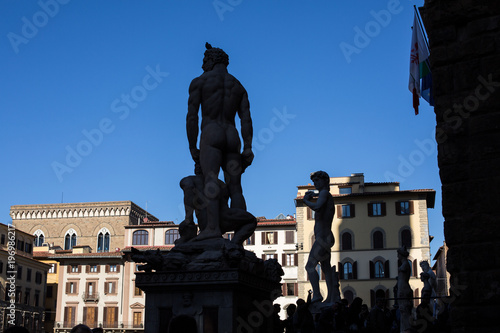 Piazza della Signoria, Firenze, Italia
