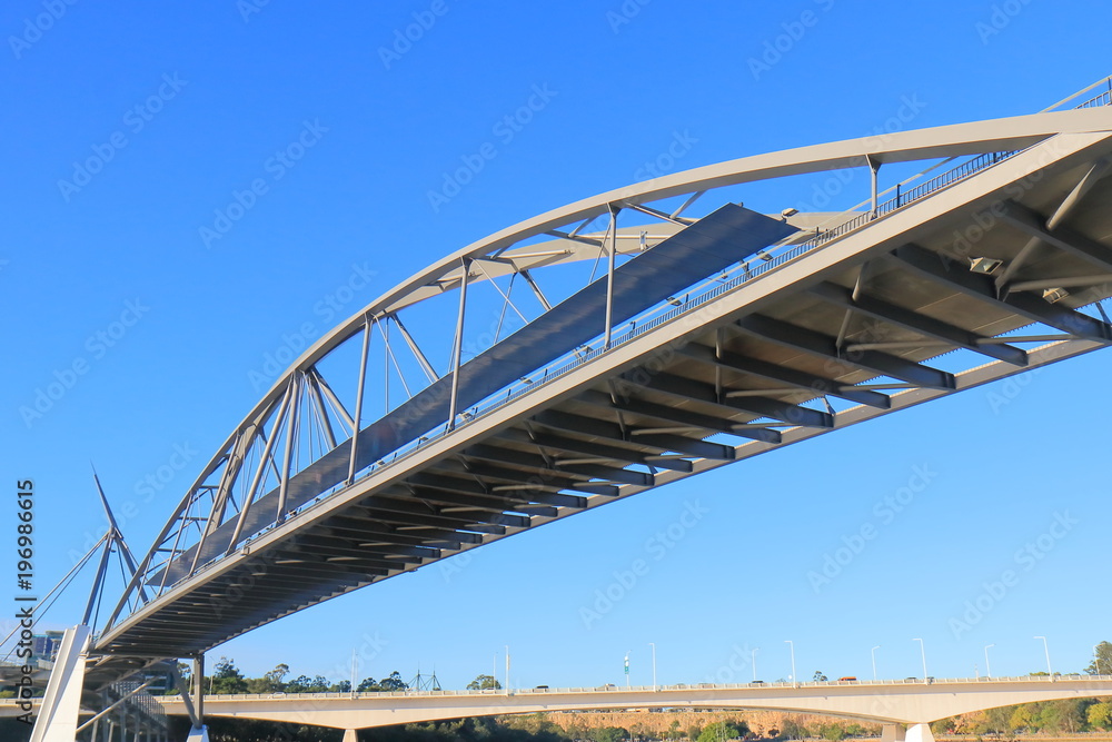 Goodwill pedestrian bridge Brisbane Australia Goodwill pedestrian bridge Brisbane Australia