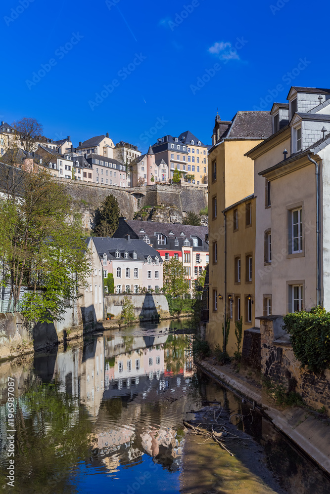 Fototapeta premium Luxembourg city cityscape