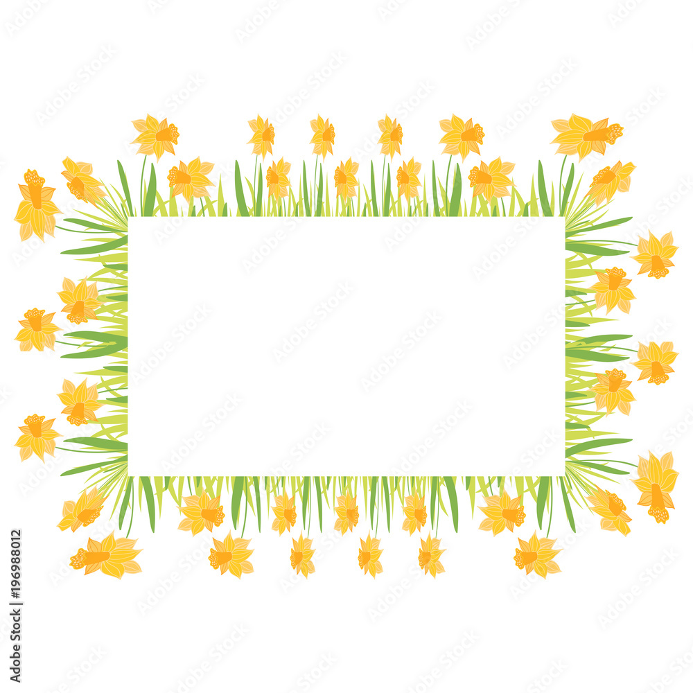 Beautiful easter wreath. Elegant floral frame hand drawn. Design for invitation, wedding or greeting cards Beautiful easter wreath. Elegant floral frame hand drawn. Design for invitation, wedding or greeting cards