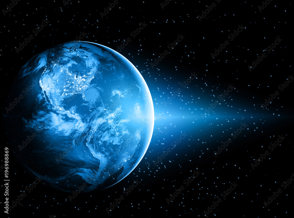 Earth from Space. Best Internet Concept of global business from concepts series. Elements of this image furnished by NASA. 3D illustration Earth from Space. Best Internet Concept of global business from concepts series. Elements of this image furnished by NASA. 3D illustration