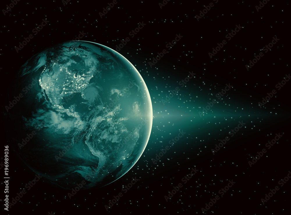 Earth from Space. Best Internet Concept of global business from concepts series. Elements of this image furnished by NASA. 3D illustration Earth from Space. Best Internet Concept of global business from concepts series. Elements of this image furnished by NASA. 3D illustration
