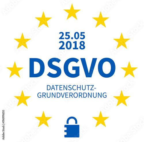 DSGVO Datenschutz-Grundverordnung EU Sterne