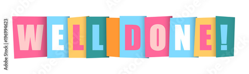 WELL DONE! Card