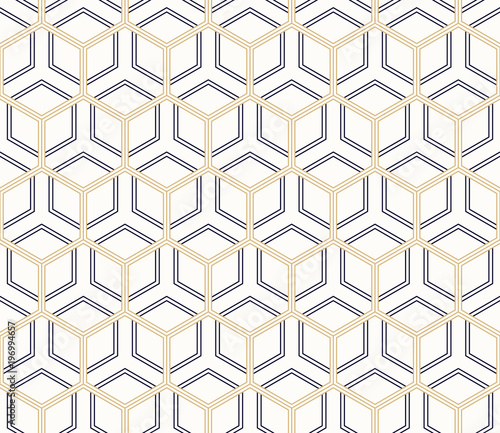 Vector seamless geometric pattern. Classic Chinese ancient fully editable ornament