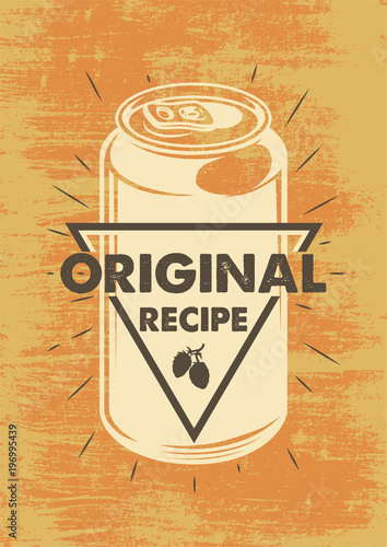 Vintage Beer poster