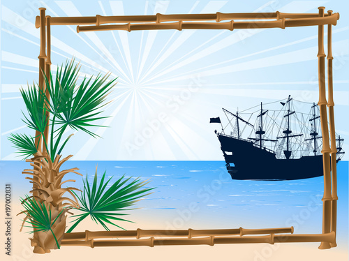 Bamboo frame