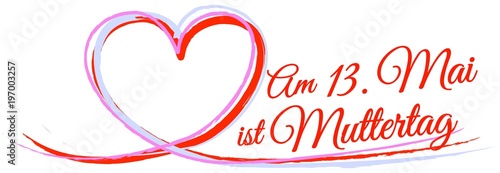 Am 13. Mai ist Muttertag