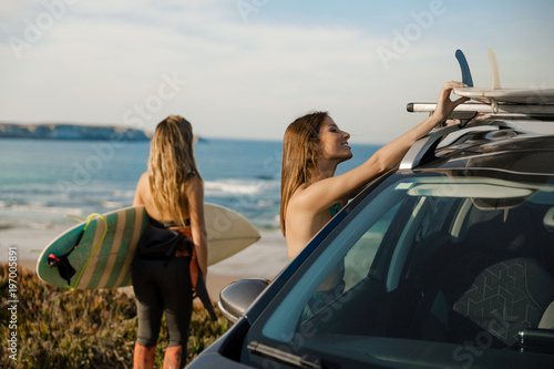 Photography Getting ready for surfing