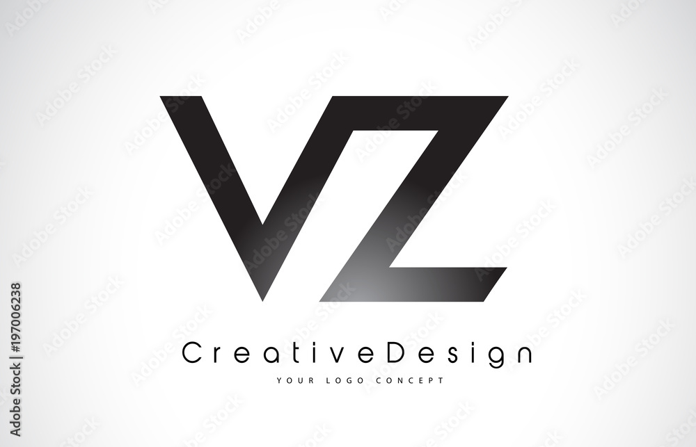 VZ V Z Letter Logo Design. Creative Icon Modern Letters Vector Logo. VZ V Z Letter Logo Design. Creative Icon Modern Letters Vector Logo.