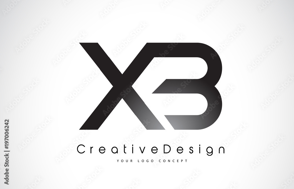 XB X B Letter Logo Design. Creative Icon Modern Letters Vector Logo. XB X B Letter Logo Design. Creative Icon Modern Letters Vector Logo.