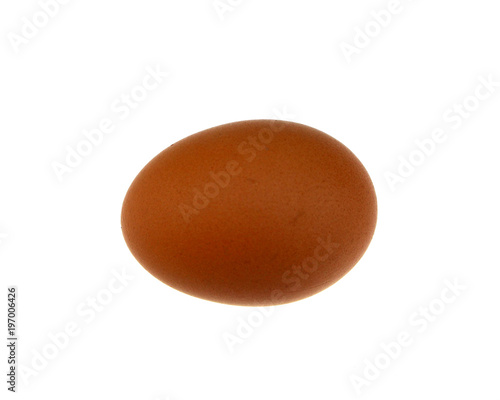 Egg isolated on white background 