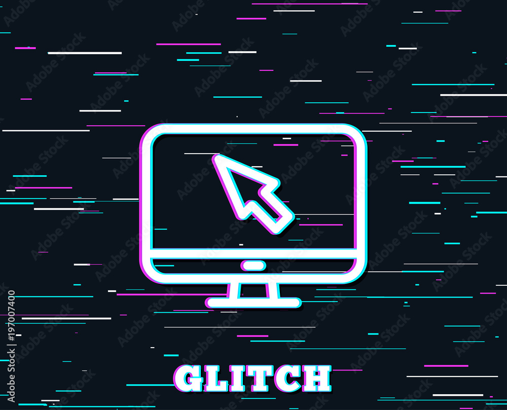 Glitch Effect cursor – Custom Cursor
