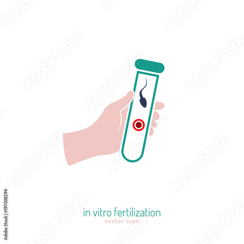 In vitro fertilisation icon