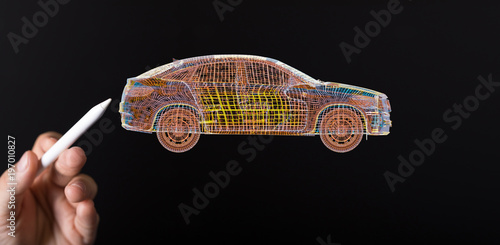 car digital mesh mobile