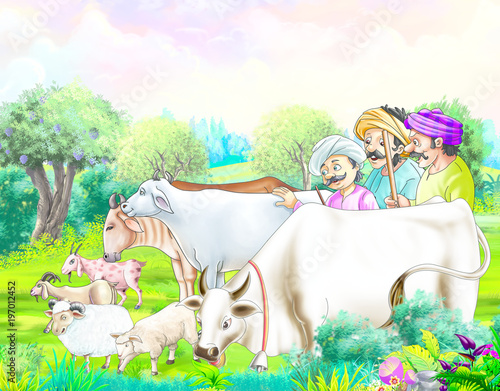 illustration for children b...