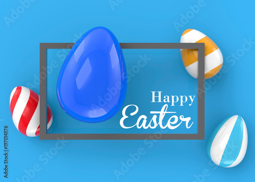 Happy Easter - 3D