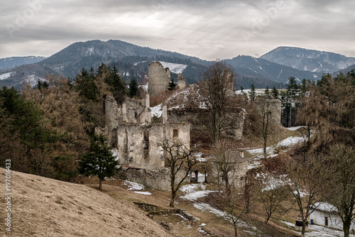 The Sklabina castle, Slovakia
