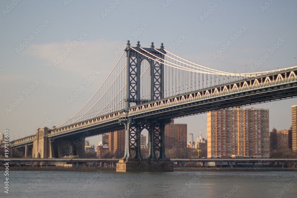 dumbo, brooklyn, new york, nyc, brooklyn bridge, manhattan bridge