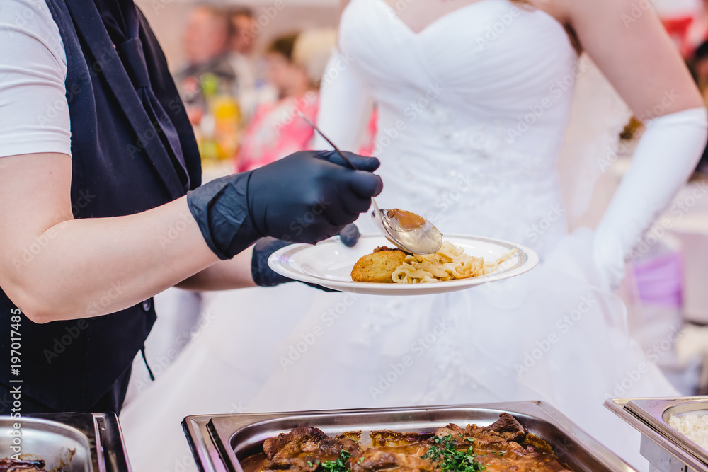 catering restaurant wedding buffet for events