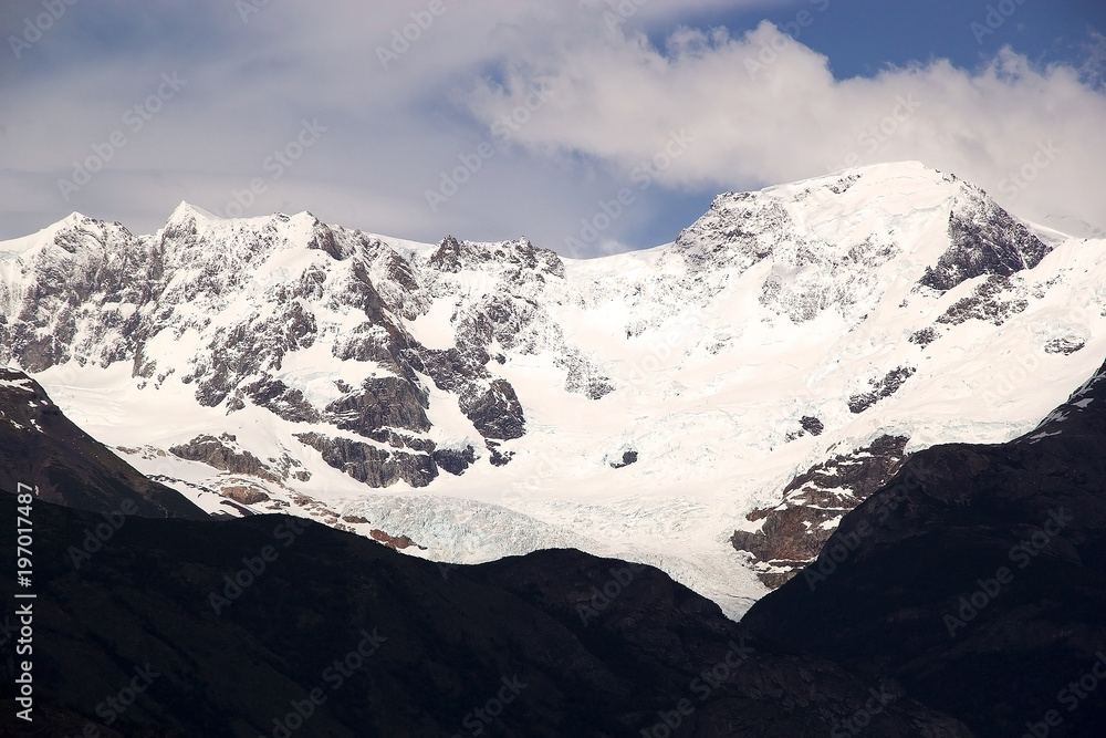 Glacier in the Argentino Lake, Argentina