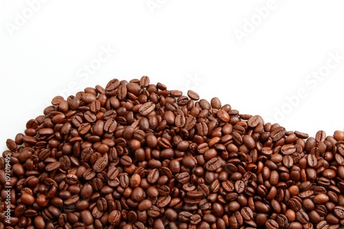 Coffee beans - background