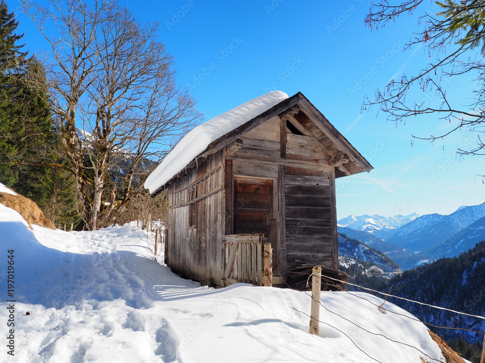 Winter in den Lechtaler Alpen - Tirol