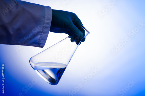 The conical flask