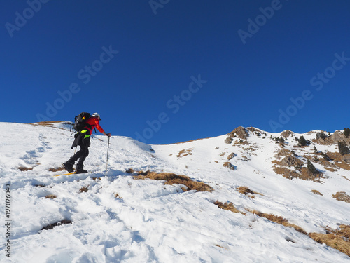 Schneeschuhwanderung auf das Galtjoch in den Lechtaler Alpe