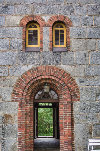 Wallpaper Mural a doorway and windows of an old church from the 16th century Torontodigital.ca