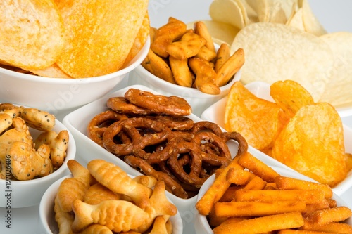 Billede på lærred variety of snacks