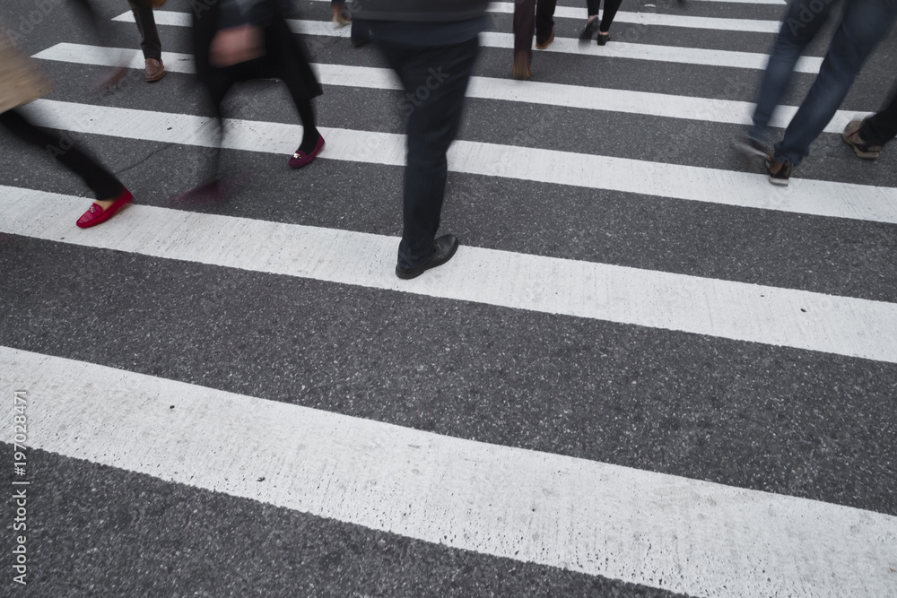 Crowded street Crowded street