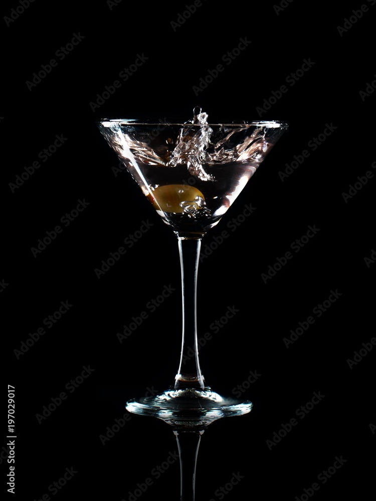 Martini Drink With Olive Martini Drink With Olive