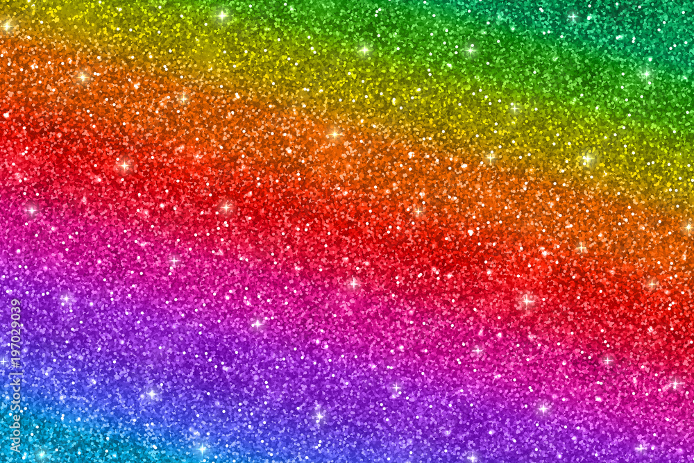 Multicolored glitter background