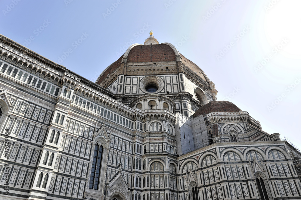 Cattedrale di Santa Maria del Fiore, Kathedrale Santa Maria del Fiore, Kathedrale von Florenz, Florenz, Toscana, Italien, Europa