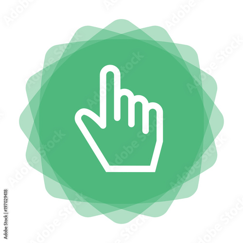 App Icon mint - Zeigefinger