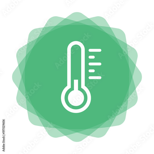 App Icon mint - Thermometer niedrig