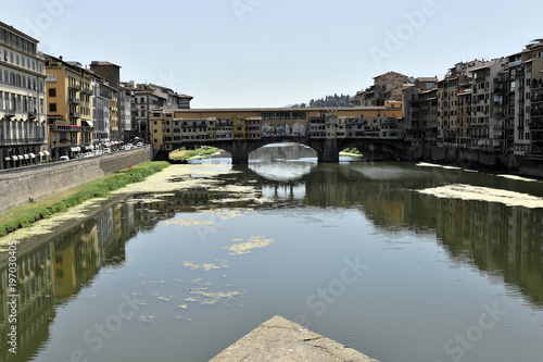Ponte Vecchio, 14. Jahrhundert, Brücke über den Arno, Florenz, Toscana, Italien, Europa ©  Egon Boemsch