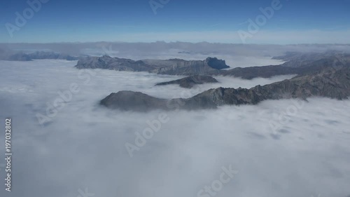 Wallpaper Mural Clouds over the Alps timelapse Torontodigital.ca