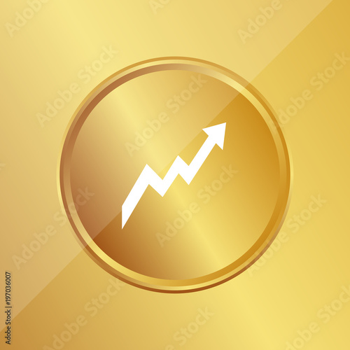 Gold Medaille - Anstieg