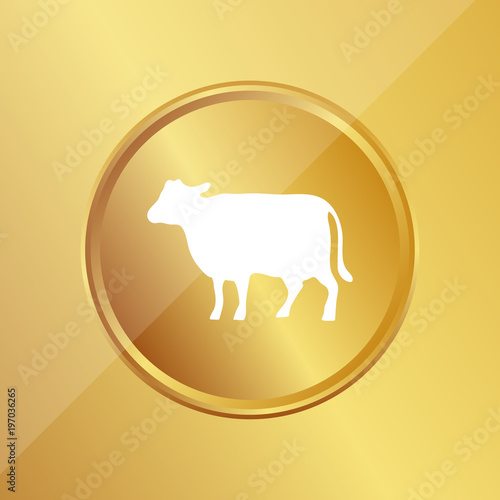 Gold Medaille - Kuh